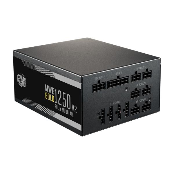 Cooler Master MPE-C501-AFCAG-EU MWE Gold V2, ATX, 1250W, RTX-ready, modulair, 140 mm, zwart