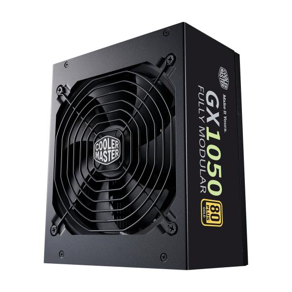 Coolermaster mpe-a501-afcag-eu mwe gold v2, atx 1050w, rtx ready, 140mm, 90%, 2200rpm, zwart