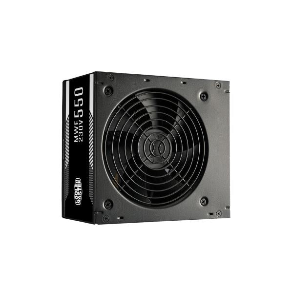 Coolermaster mpe-5501-acabw-beu mwe 550 bronze-v2 - 230v, 120mm, 85%, 2x pcie, zwart
