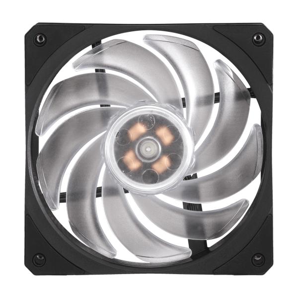 Cooler Master RR-212S-20PC-R2 Hyper 212RGB Black Edition met LGA1700, 120 mm, 650-2000 tpm, 4-heatpipe