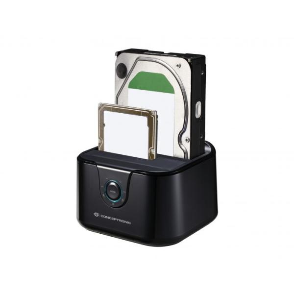 Conceptronic donn12b donn12b dual bay 2,5 inch 3,5 inch sata harde schijf dock usb 3.0