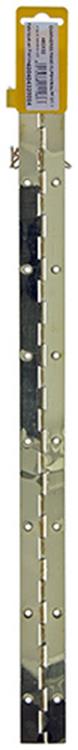 1013330 - 1 piano scharnier vermessingd l 48 cm x 32 mm | 10 stuks