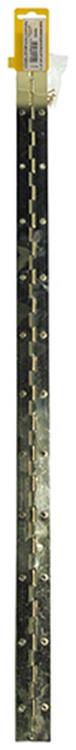 1013331 - 1 piano scharnier vermessingd l 72 cm x 32 mm | 10 stuks