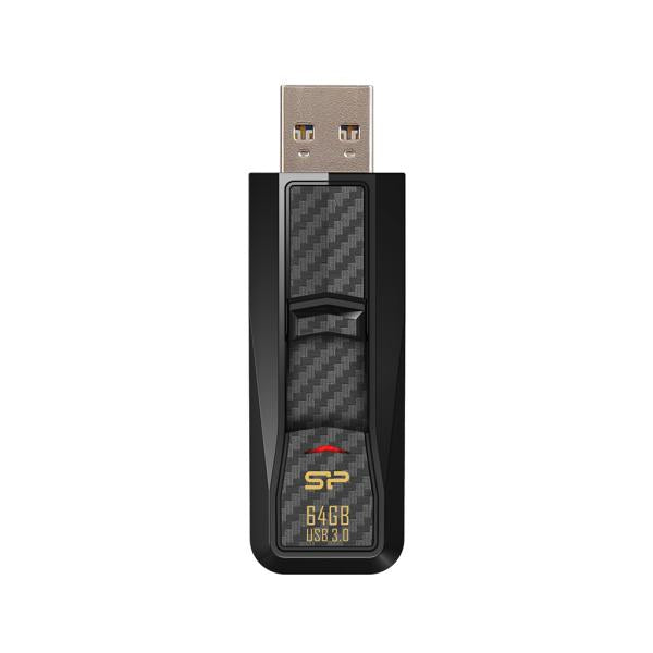 Silicon Power sp256gbuf3b50v1k Blaze B50, 256 GB, USB type-A, 3.2 gen 1 (3.1 gen 1) sleeve, zwart
