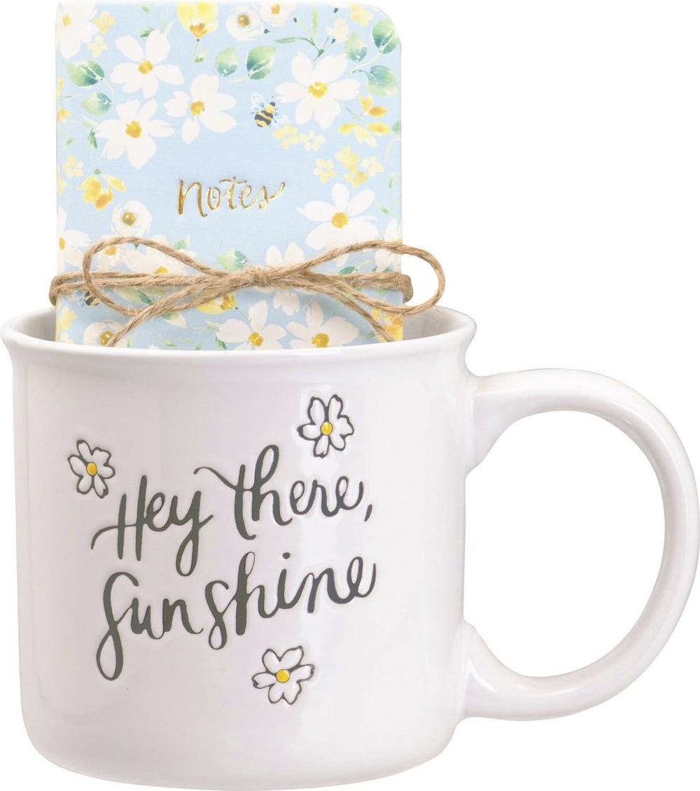 Kangaro eccolo gifset - mok 580ml en notitieboekje - hey there sunshine - ec-hc102a