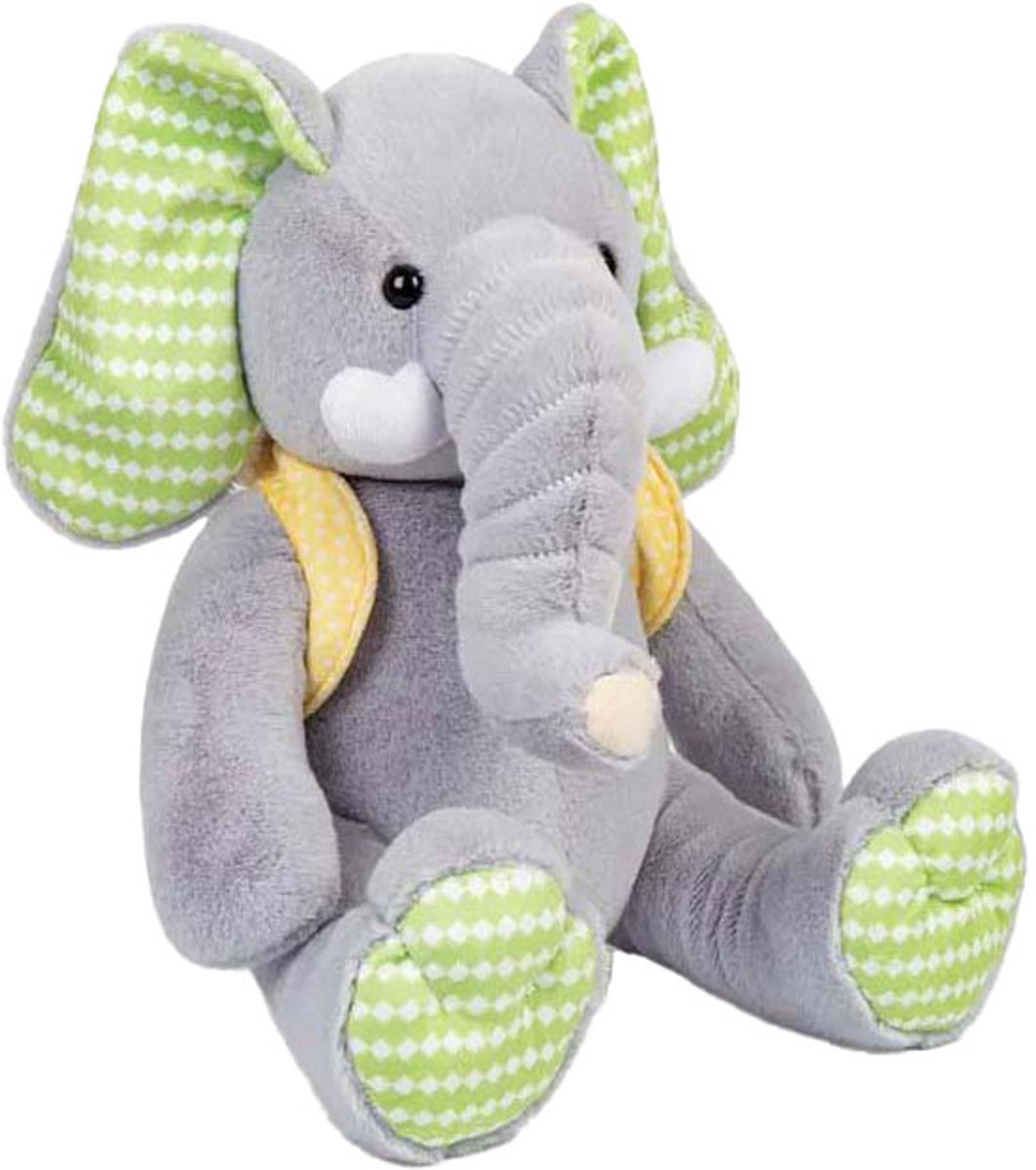 Bigjigs toys large elephant plush toy.