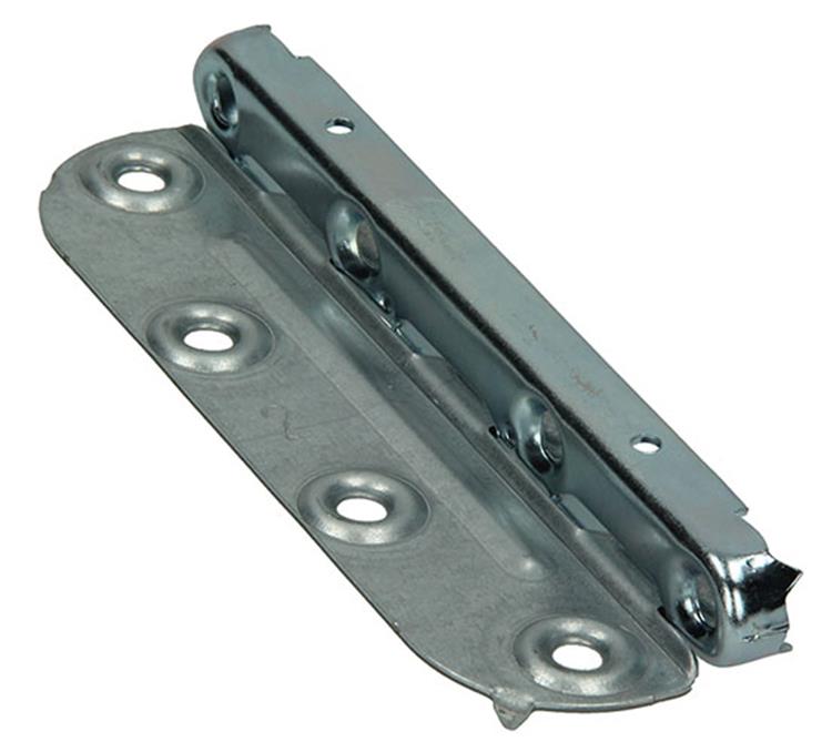 Mack 1013463 - set van 4 ledikanthaken blank 135mm | 5 stuks