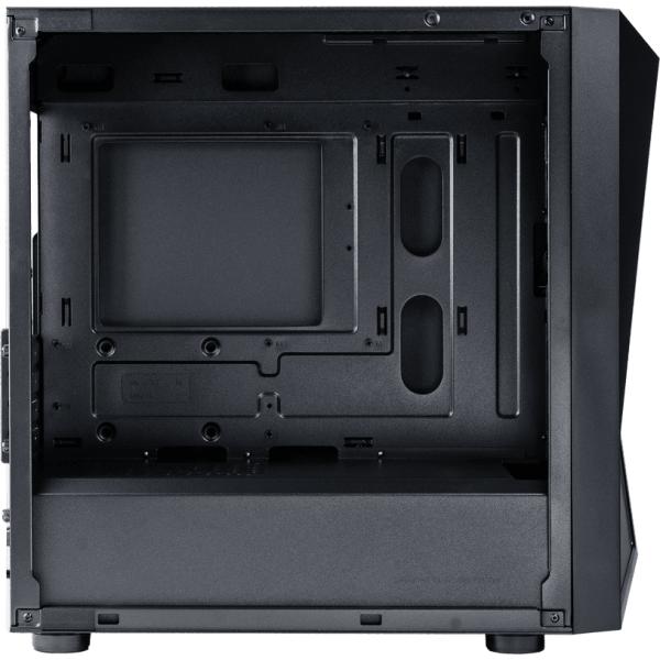 Coolermaster CP320-KGNN-S00 CMP 320, matx, midi-tower, 120 mm, venster, argb, zwart
