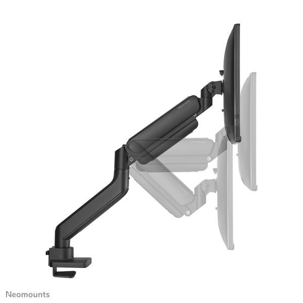 Neomounts ds70-450bl1 draaibare bureausteun, 17 - 42 inch, 15 kg, klemring