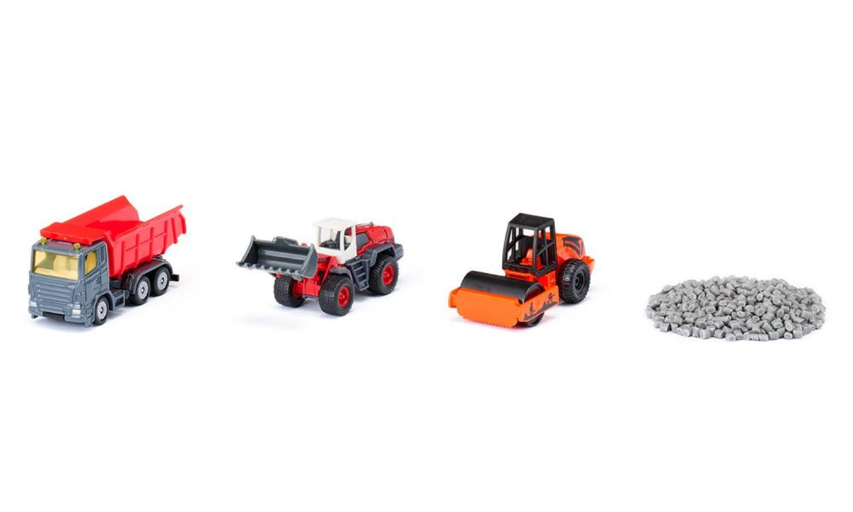 Siku 6329 geschenkset wegwerkers 4-delig