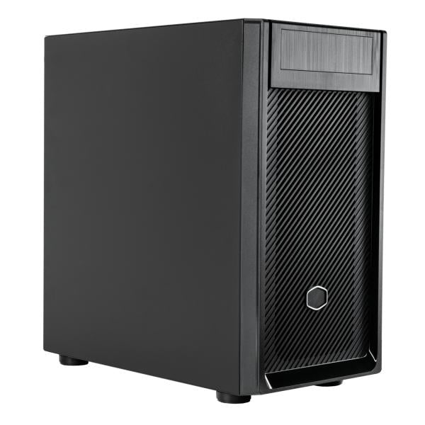 Cooler Master E300-KN5N-S00 Elite 300 met oneven, stalen linkerpaneel, MatX, 120 m, USB 3.2 Gen 1 audio