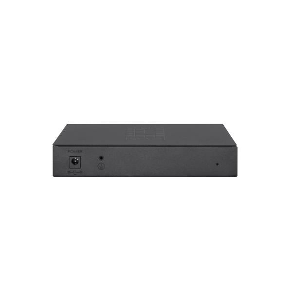 Levelone GES-2108p Hilbert 8-poorts gigabit POE Smart Lite beheerde L2-switch, 8x POE, 112W, 802.3AT AF