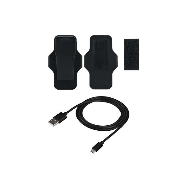 Transcend ts-dbk4 bodycamera accessoirekit voor dpb10b, zwart