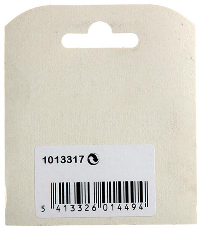 Mack 1013317 - 12 plankdragers ø 7mm hulzen ø 7,5 mm vernikkeld | 5 stuks