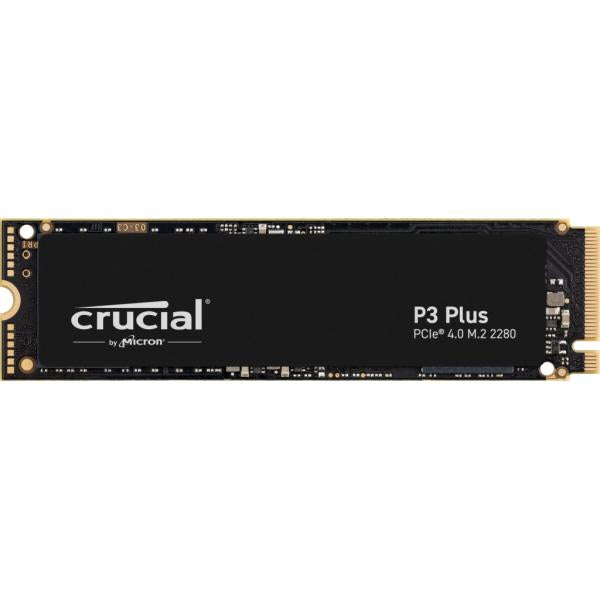 Crucial ct1000p3pssd8 p3 plus ssd, 1 TB, m.2 2280, nvme pcie, intern, retail