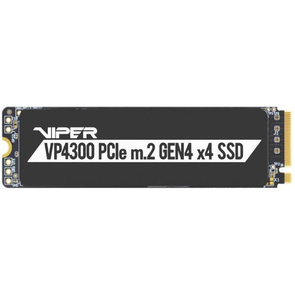 Patriot vp4300l1tbm28h viper vp4300 lite ssd, 1 TB, m.2 2280, pcie gen4 x4, 7400 mb s, 800k iops