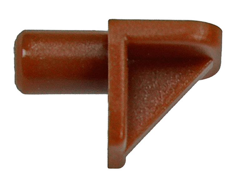 Mack 1015840 - 20 plankdragers kunststof bruin ø 5 mm | 5 stuks