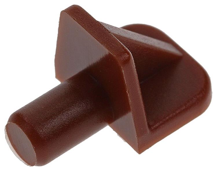 Mack 1015840 - 20 plankdragers kunststof bruin ø 5 mm | 5 stuks