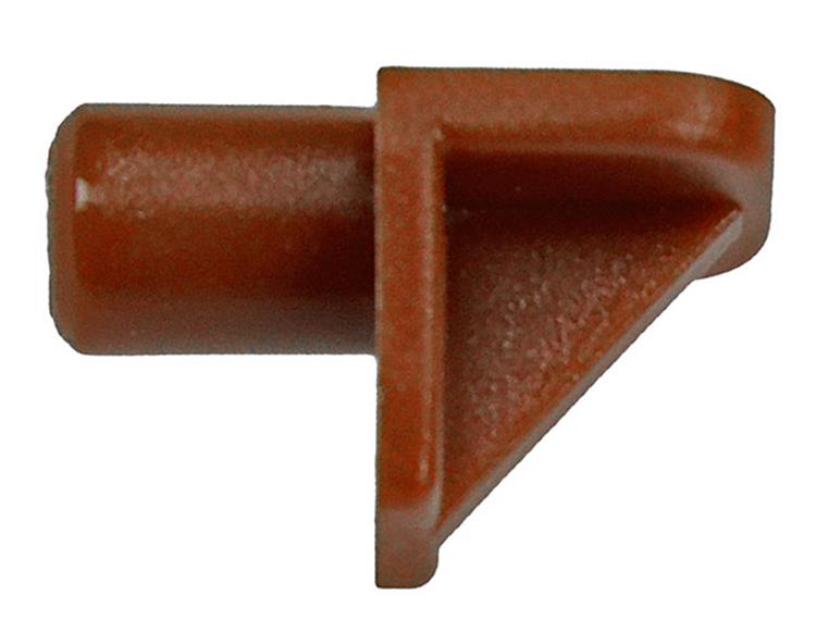 Mack 1015841 - 20 plankdragers kunststof bruin ø 6 mm | 5 stuks