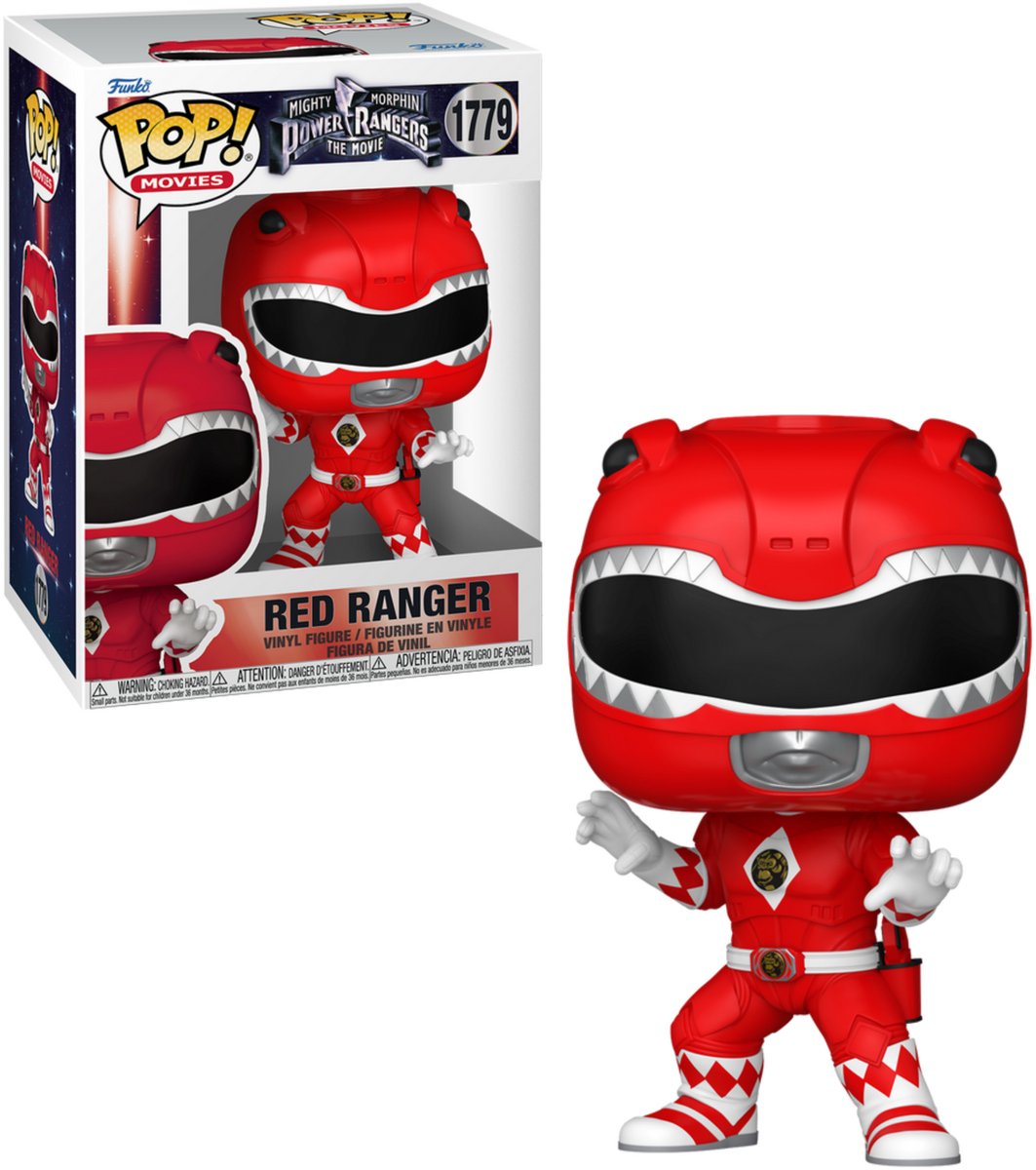 Funko pop! movies: mighty morpin power rangers the movie - red ranger #1779
