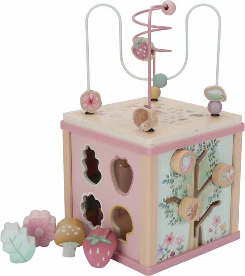 Little dutch houten activiteitenkubus - fairy garden fsc