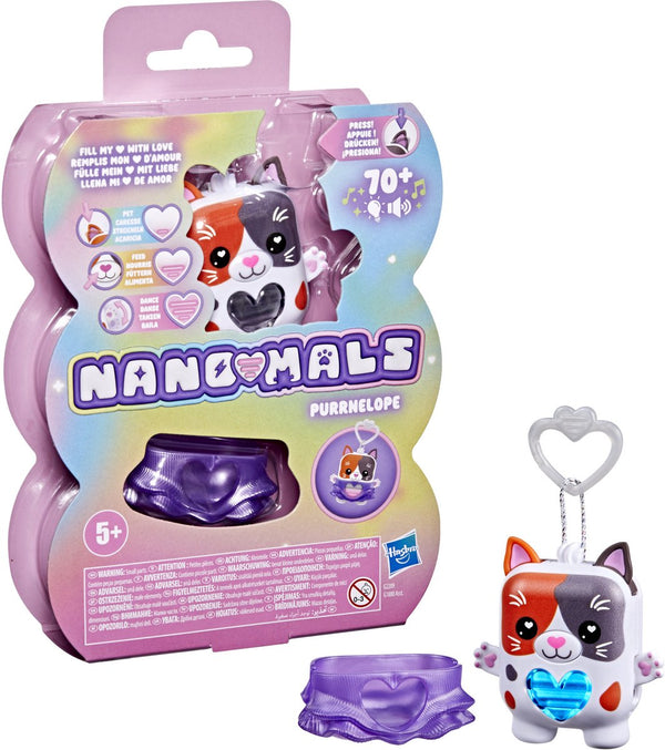 Hasbro nanomals interactieve speelgoedfiguur display assorti elektronisch.