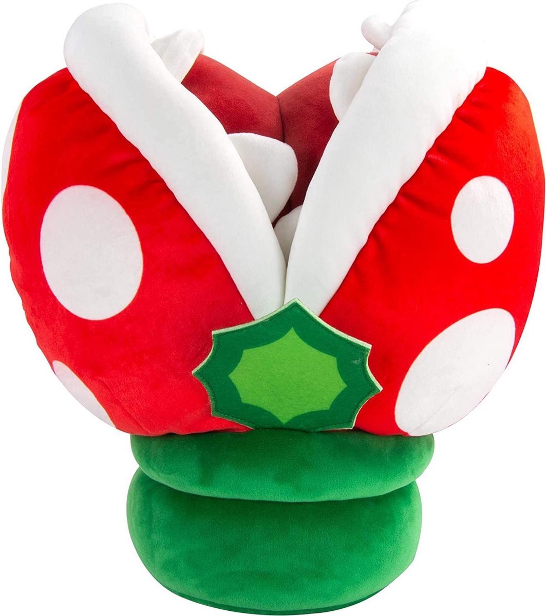 Nintendo super mario piranha plant plush - mocchi mocchi - 37 x 25 cm
