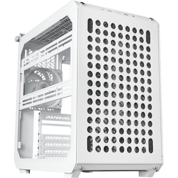 Cooler Master Q500-WGNN-S00 Qube 500 Flatpack Wit, ATX, USB 3.2, 120 140 mm, waterkoelingsklaar