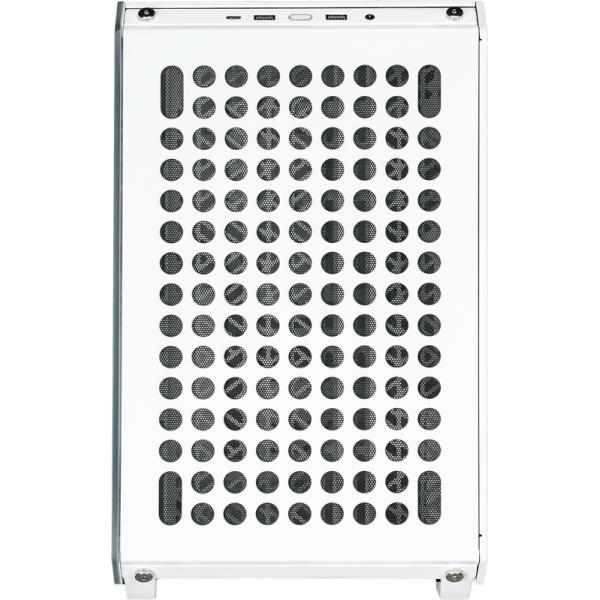 Cooler Master Q500-WGNN-S00 Qube 500 Flatpack Wit, ATX, USB 3.2, 120 140 mm, waterkoelingsklaar