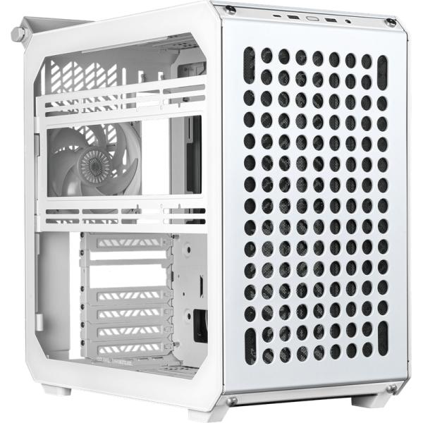 Cooler Master Q500-WGNN-S00 Qube 500 Flatpack Wit, ATX, USB 3.2, 120 140 mm, waterkoelingsklaar