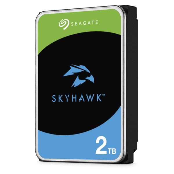 Seagate st2000vx017 skyhawk surveillance hdd , 3.5 , 2 tb, sata3, 180 mib s