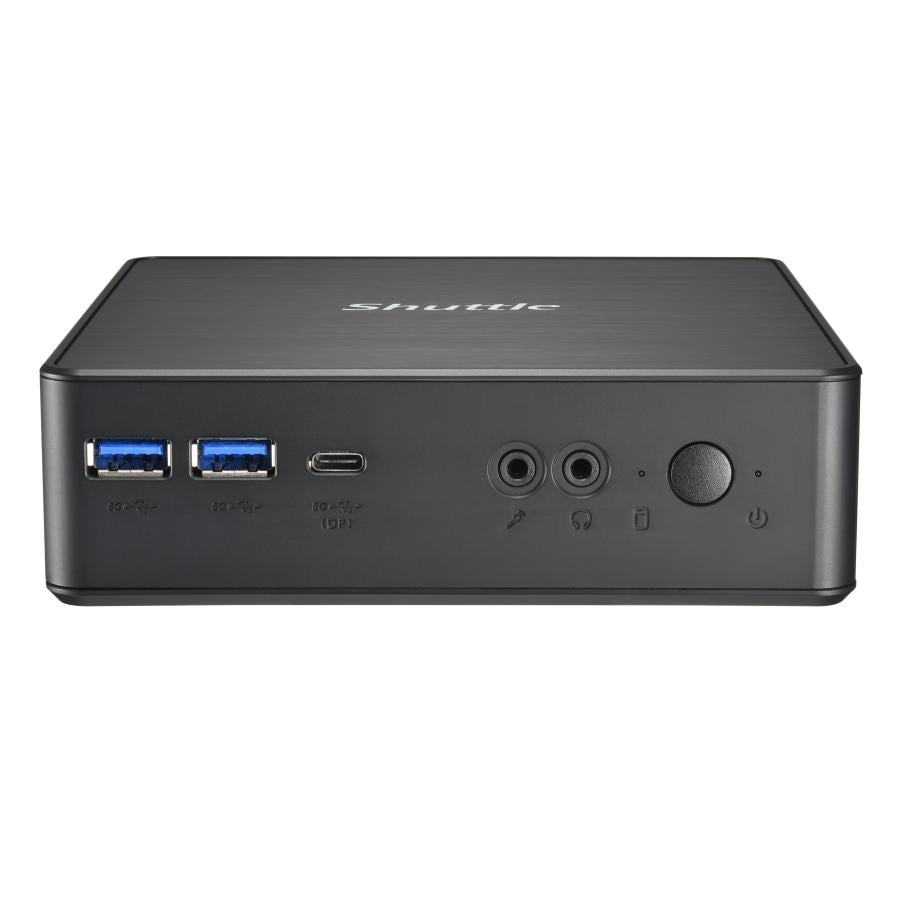 Shuttle nc40u xpc nano pc nc40u mini pc barebone, Intel Celeron 7305u, 6x USB 3.2, 2x M.2, LAN, 24/7