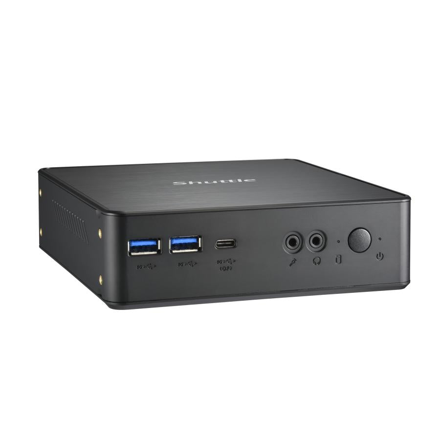 Shuttle nc40u3 xpc nano pc, Intel Core i3-1215u, 1x HDMI, 1x DP, 1x USB-C DP, 6x USB 3.2, 1x 2.5