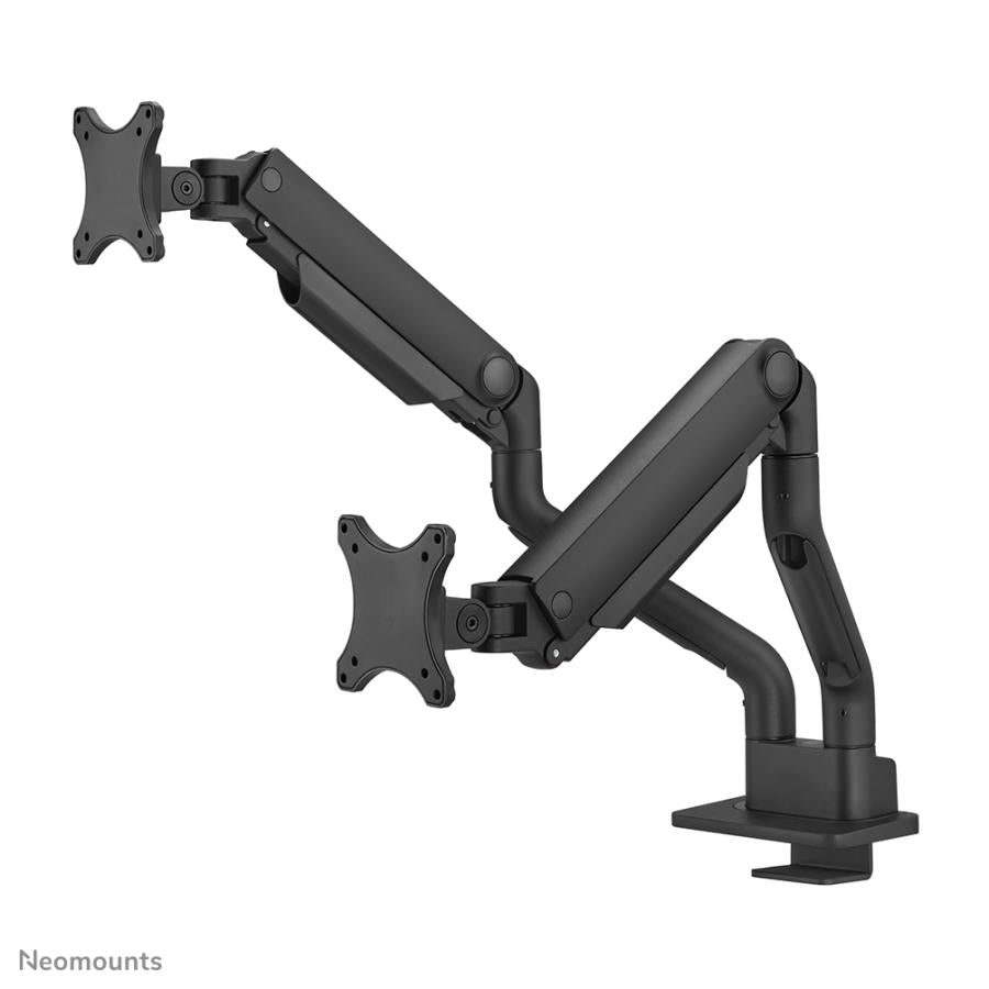 Neomounts ds70s-950bl2 full-motion monitor arm, desk mount, 17 - 35 inch, 18 kg, 100x100 mm, black
