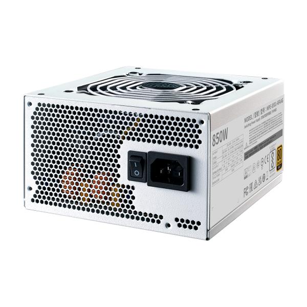 Coolermaster mpe-8501-afaag-3g mwe gold v2 eu, 850w, atx3.0, 12vhpwr, =90%, 120mm, wit