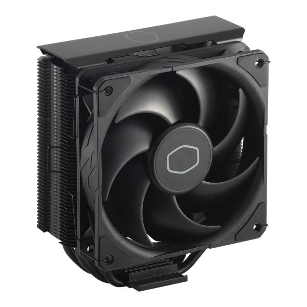 Coolermaster rr-s4kk-25sn-r1 hyper 212 zwart, 4-pins, AMD Intel, 4x heatpipe, 2x 120mm sikkelstroom