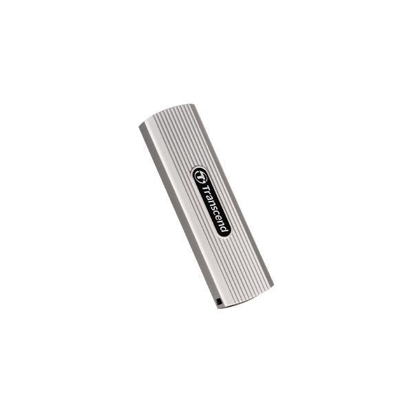 Transcend ts1tesd320a esd320a externe SSD, 1 TB, USB 10 GB/s, type A, 1050 950 MB/s, zilver
