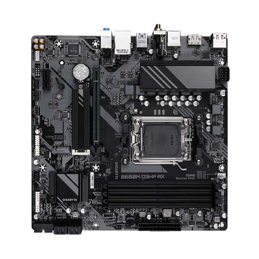 Gigabyte b650m d3hp ax b650m d3hp ax, amd am5, b650, ddr5, usb 3.2 gen 1, 2.5 gbe, wi-fi 6e
