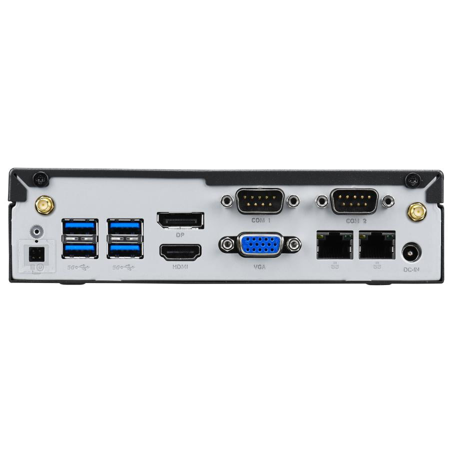 Shuttle DL30N slanke barebone pc, 1,35 liter, Intel N100-ventilator, DDR5, 2x 2,5 GB, HDMI 2.0B, 65 W, 24/7