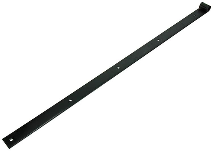 1014095 - enkel luikscharnier zwart 100 cm dia 16 mm | 2 stuks