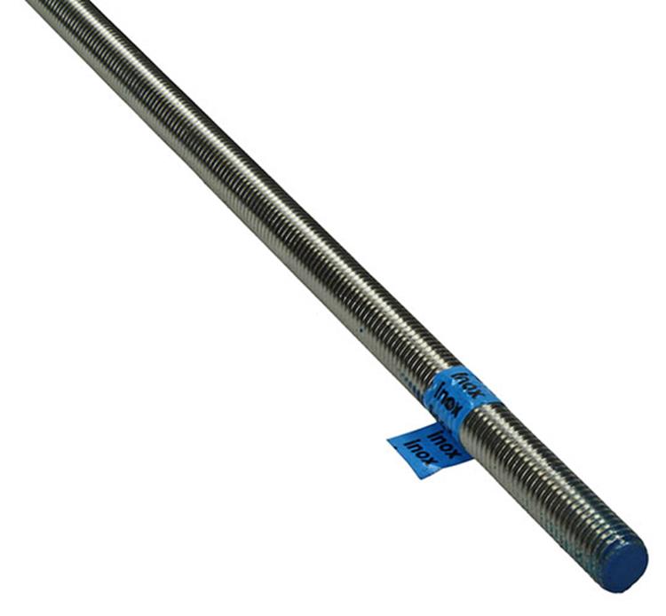 Mack 1015776 - draadeinden inox a2 din 976 m10x1m | 10 stuks