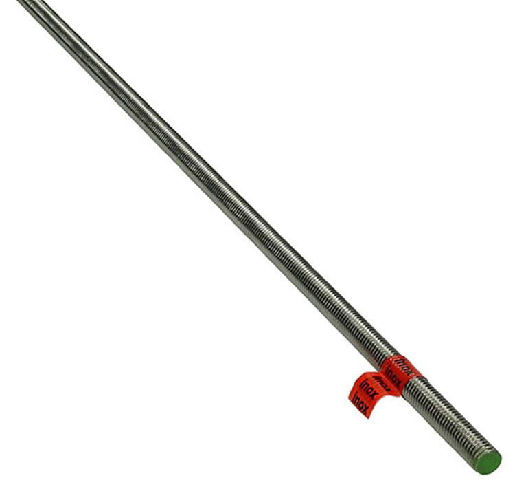 Mack 1015775 - draadeinden inox a2 din 976 m8x1m | 10 stuks