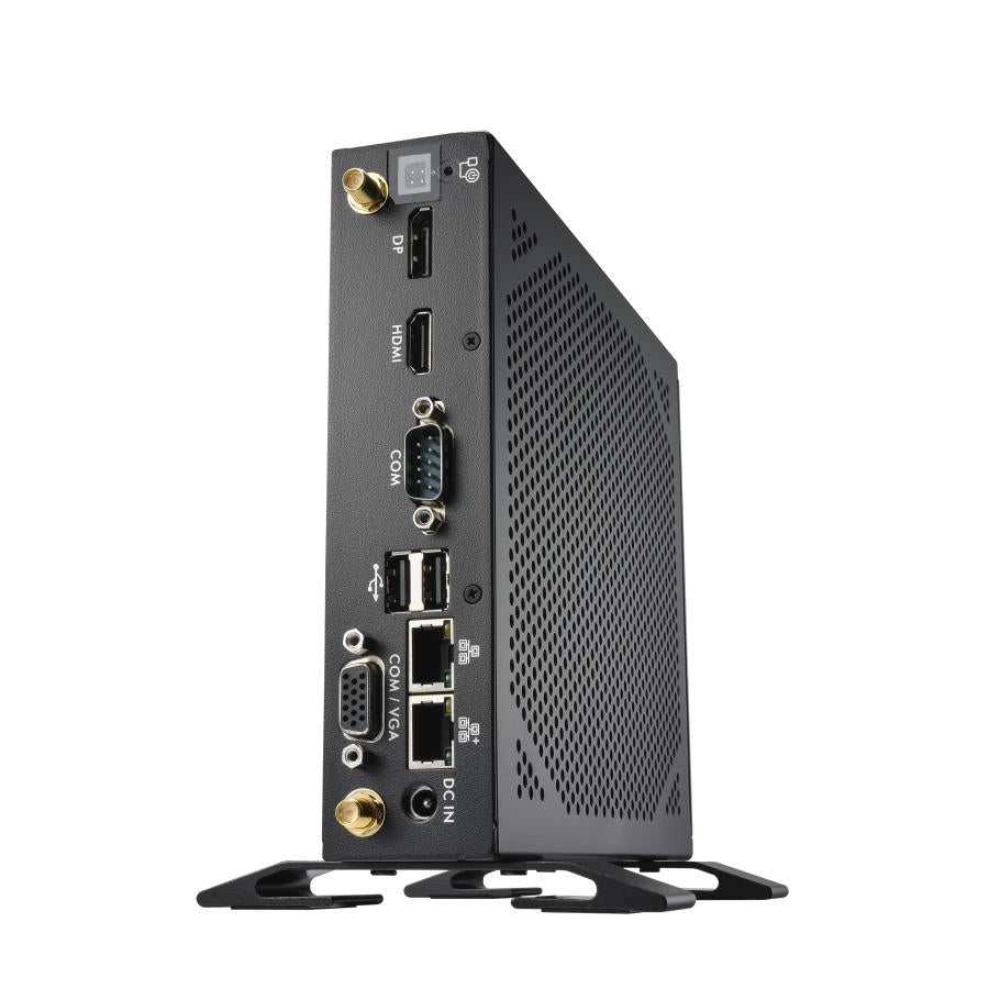 Shuttle ds50u xpc slanke barebone pc, Intel Celeron 7305, DDR5, 2,5 GB + 1 GB, ventilatorloos, 24/7, 90 W