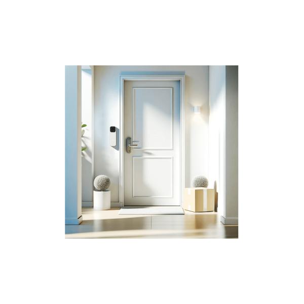 Woox r4331 smart video deurbel binnen bel, fhd, 3mp, 1 2,8 cmos, ip65, wifi 802.11 bgn, wit