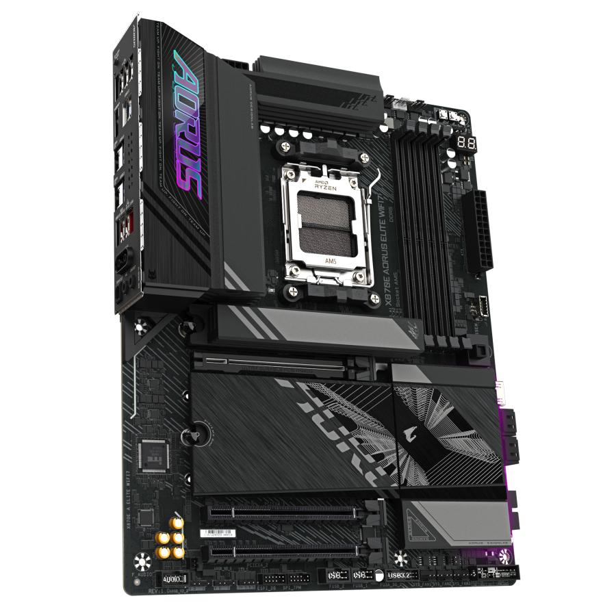 Gigabyte x870e a elite wifi7, atx, amd am5, x870, 4x ddr5, usb4, 2,5 gbe, wifi 7, pcie 5.0