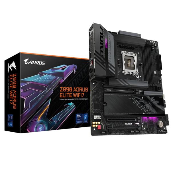 Gigabyte z890 a elite wifi7, atx, lga1851, intel® core™ ultra, 4x ddr5, 2.5 gbe, wi-fi 7, usb4