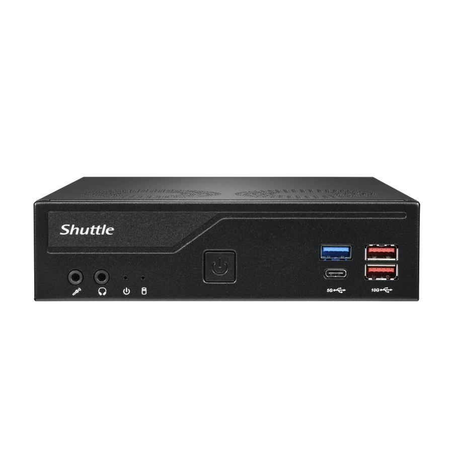 Shuttle dh770 mini-pc barebone, 1,35l, lga 1700, intel h770, ddr5-sdram, 2x 2,5g lan, 2x m.2, 24 7