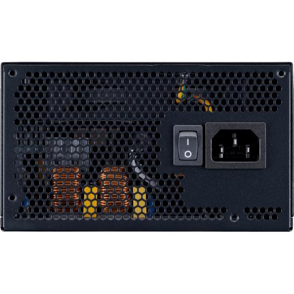 Coolermaster mpe-8501-afaag-3eeu mwe gold 850 v2 atx3.1 zwart, 850w, 90% @typ, 120mm, 4x pcie 6+2