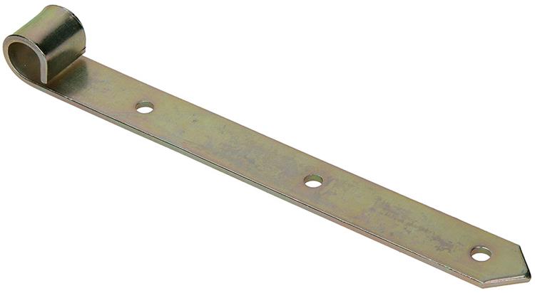 1013231 - enkel luikscharnier geel verz.25 cm dia 18 mm | 6 stuks
