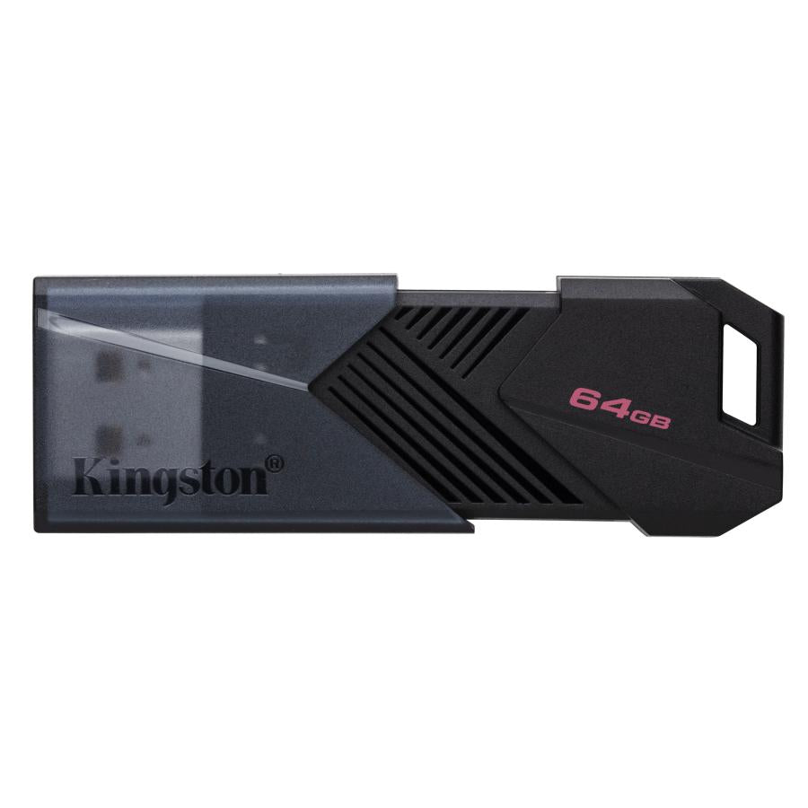Kingston dtxon 64gb technology datatraveler exodia onyx, 64 gb, usb 3.2 gen 1, cap, black